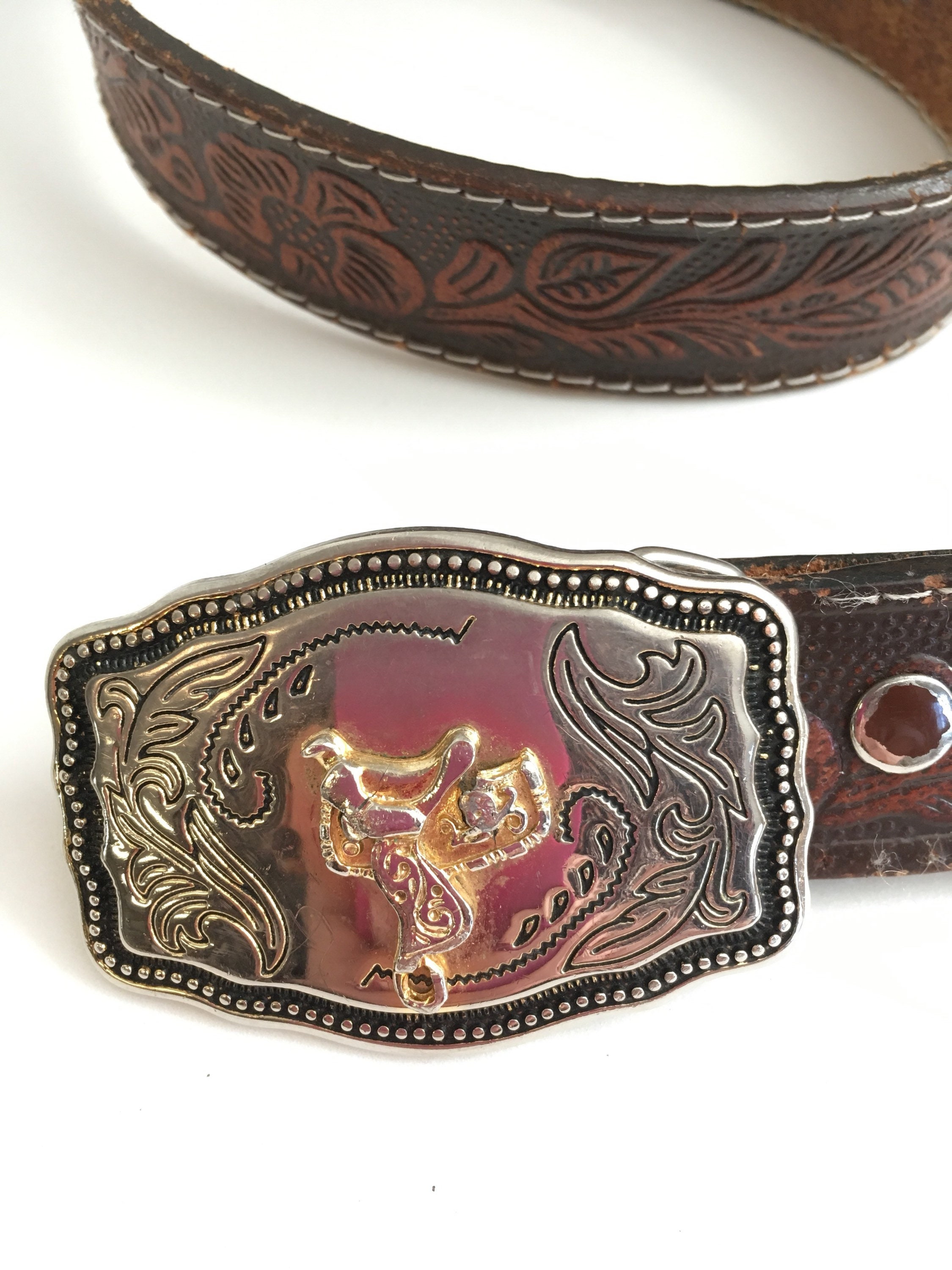 Vintage Cowboy Belt, Leather Western Belt, Brown 37 Inch Silver Western Saddle Belt Buckle, Leather Southwestern Belt, Cowgirl Belt - Etsy Vintage Cowboy Belt, Leather Western Belt, Brown 37 Inch Silver Western Saddle Belt Buckle, Leather Southwestern Belt, Cowgirl Belt - Etsy