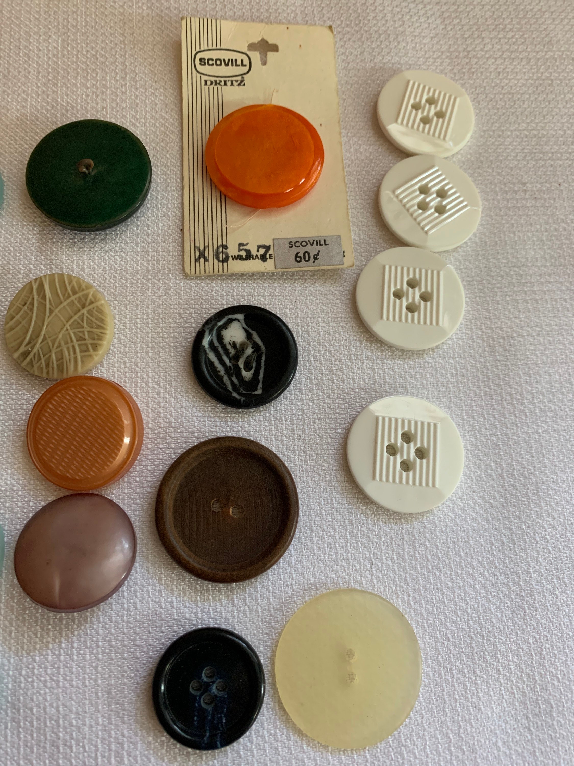 Vintage Coat Button Lot Large Variety of Buttons Button 1 Etsy