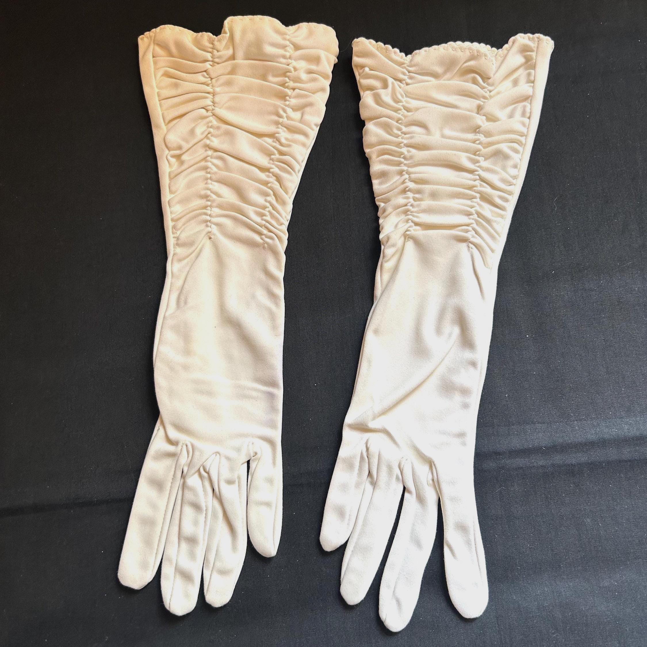Evening Gloves 3 4 Length - Etsy