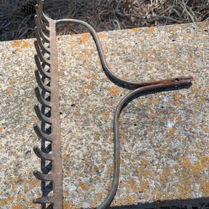 Rustic Rake Head, Rusty Garden Tool, Farmhouse Decor, Rustic Cabin ...