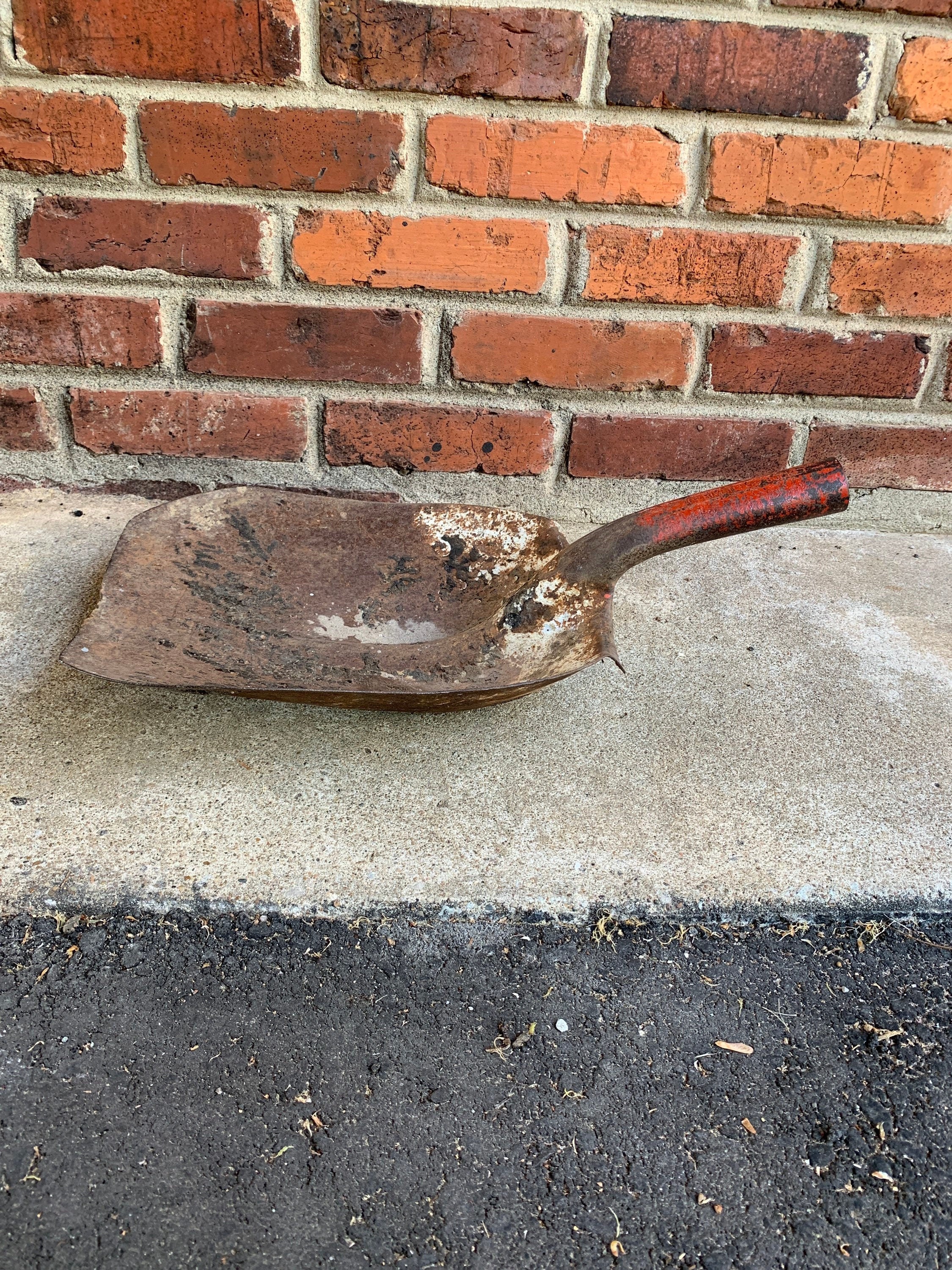 Rusty Corn Shovel Vintage Farm Tool Rustic Tool Collectible Etsy