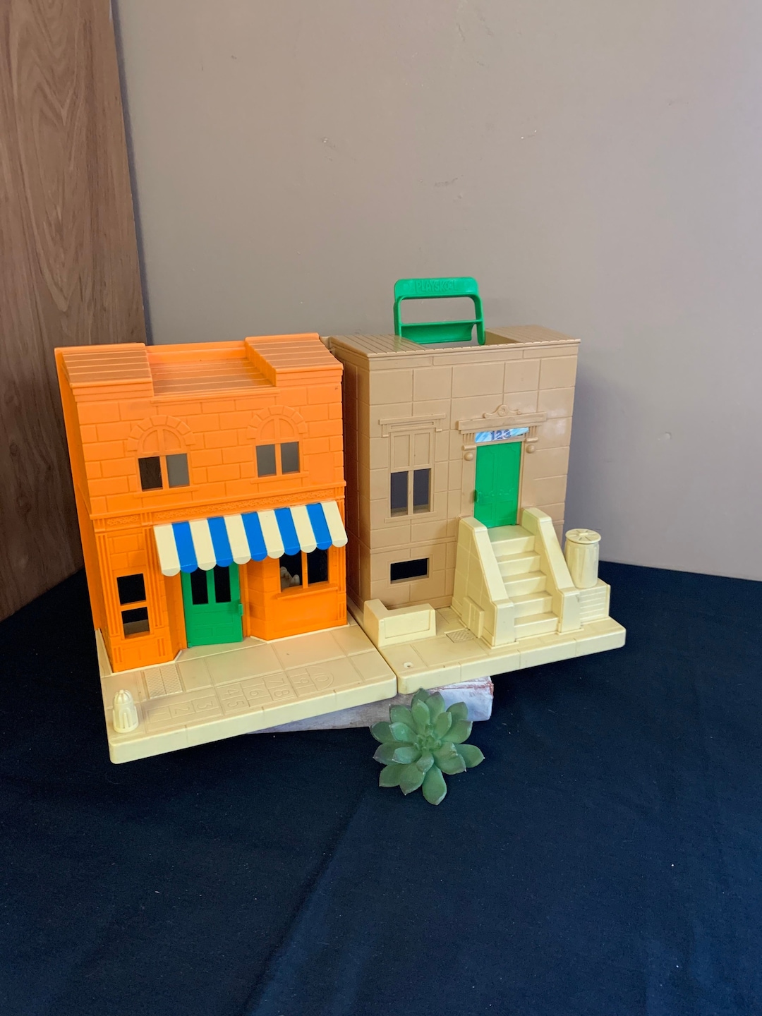 Sesame Street Playhouse, Vintage 1984 Playskool Pretend Play, Muppets ...