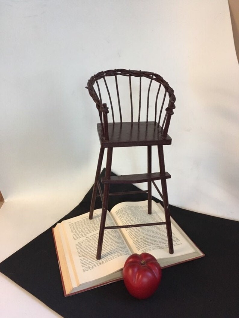 vintage doll high chair