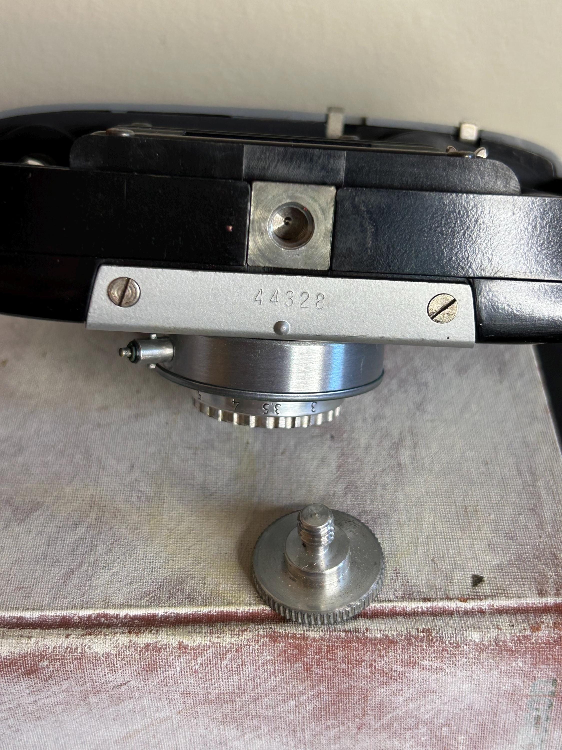 Vintage Kodak Camera, Pony 135 35 Mm Film Canera With Leather Case