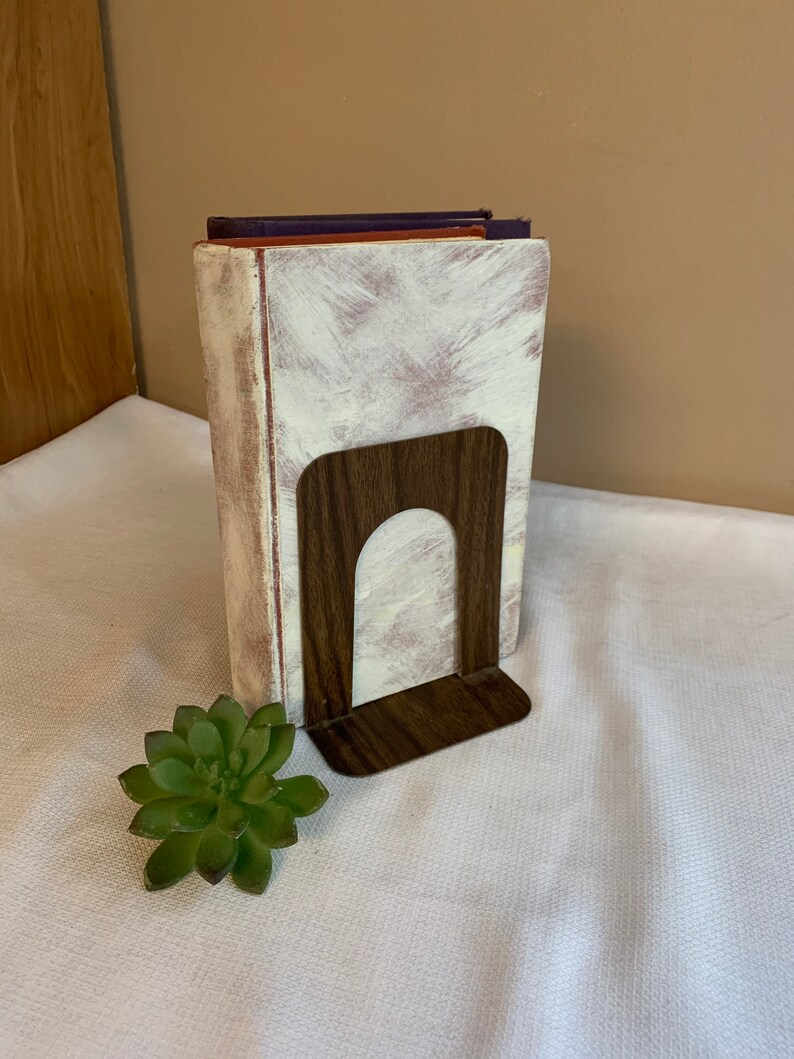 Vintage Library Bookends Metal Shelf Book Holder Home Etsy Ireland