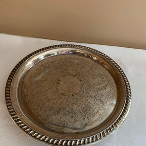 Vintage Silver Plated Coffee Service, Paul Revere Style, Wedding Decor image 6