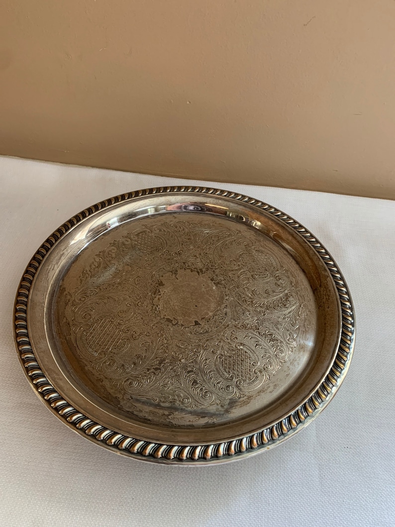 Vintage Silver Plated Coffee Service, Paul Revere Style, Wedding Decor image 6