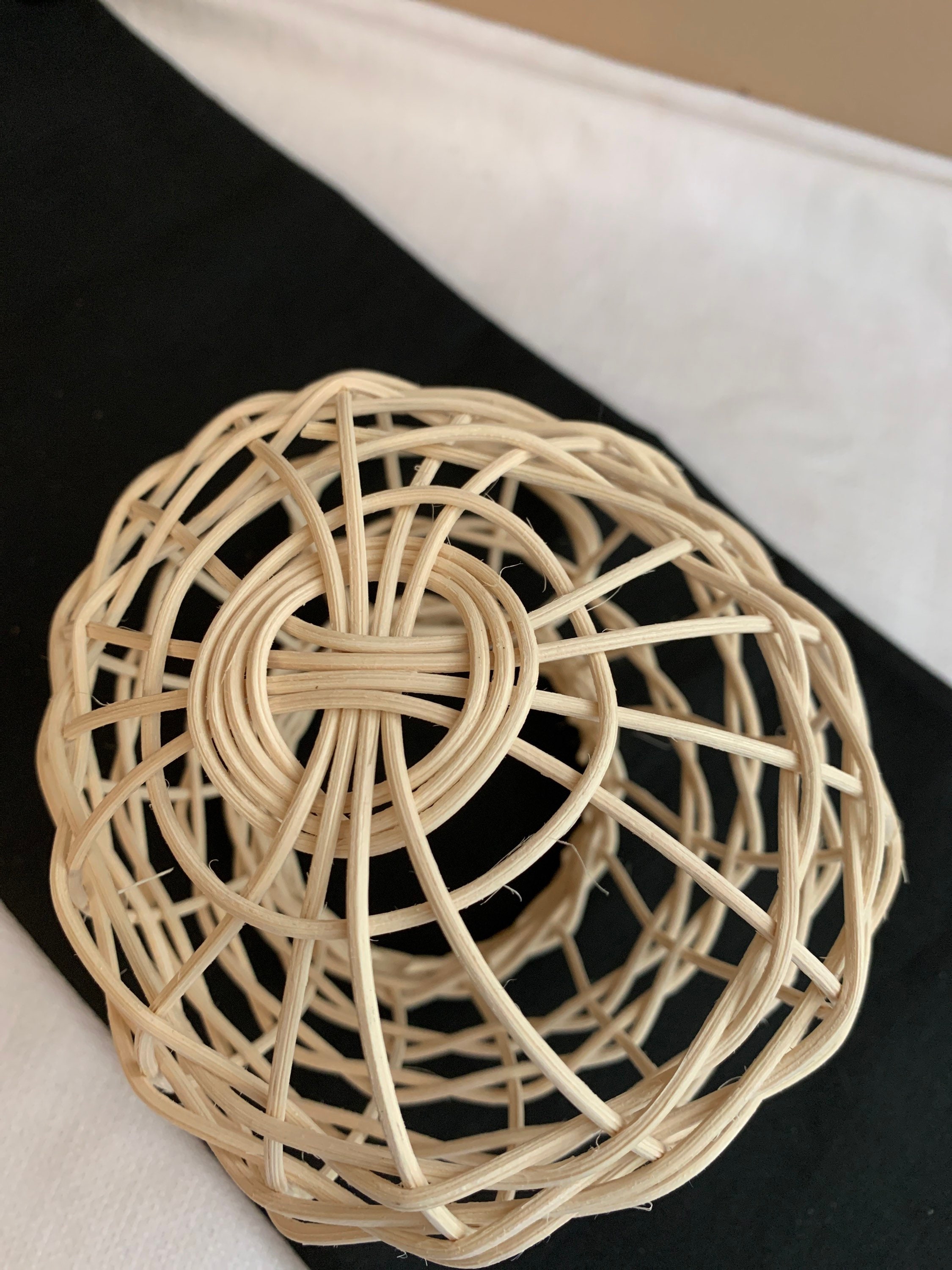 Hanging Garlic Basket Natural Basket Fruit Basket Onion Etsy