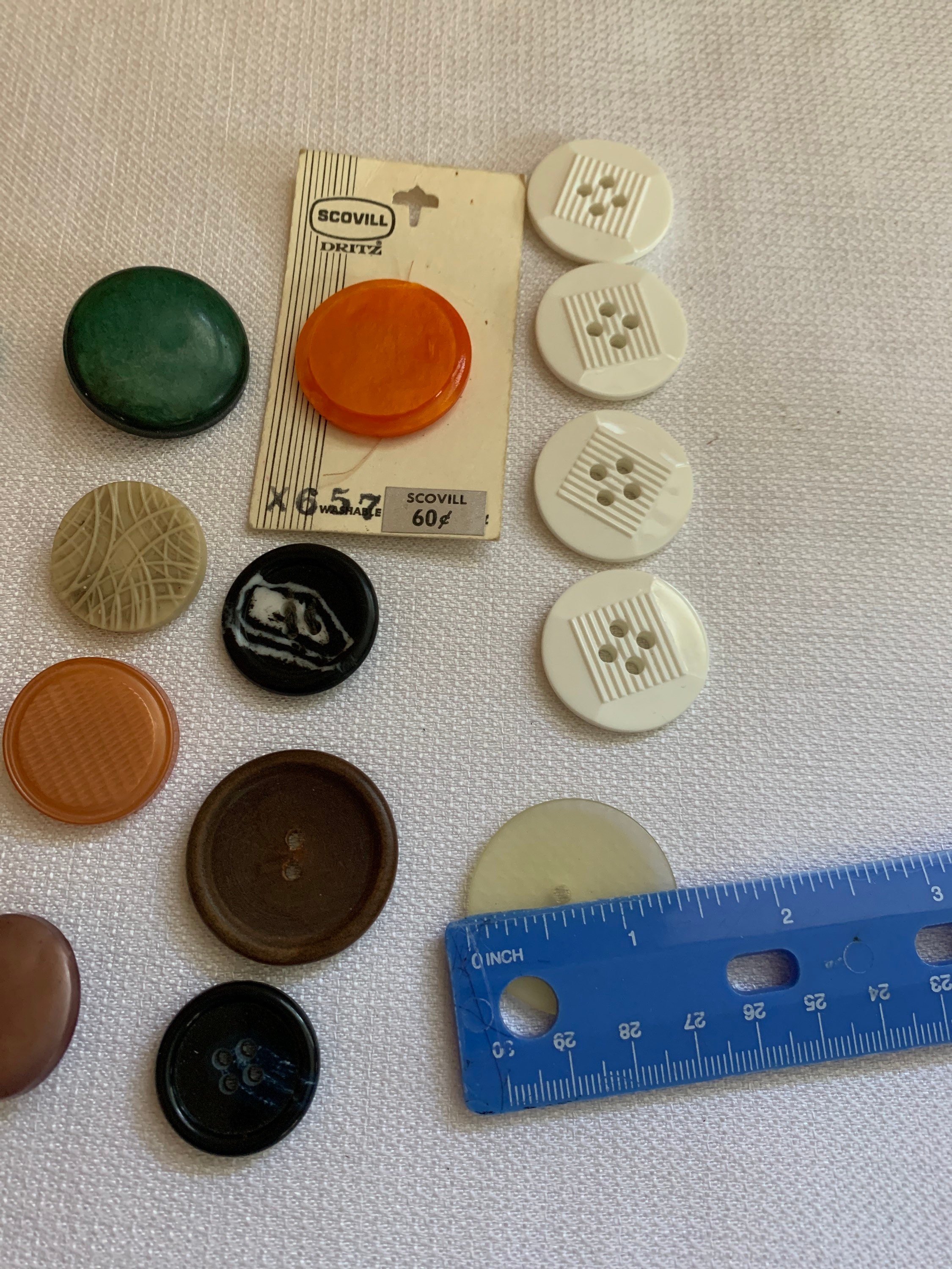 Vintage Coat Button Lot Large Variety of Buttons Button 1 Etsy