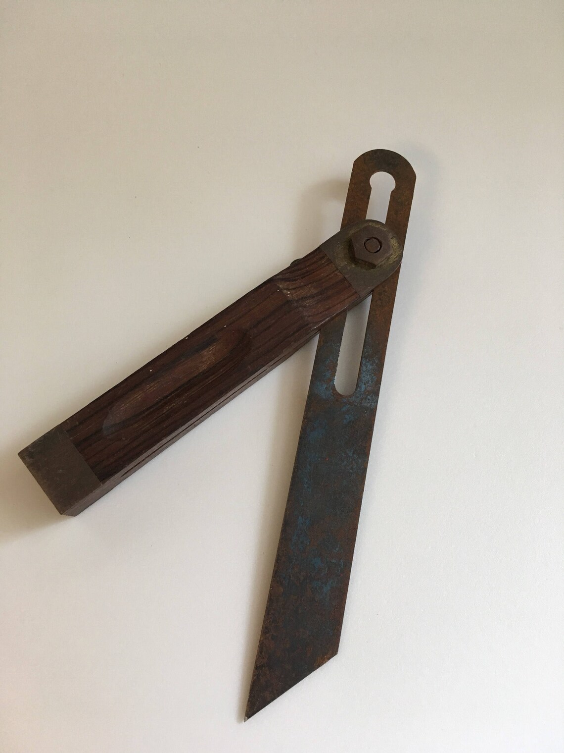 Vintage Woodworking Tool Angle Finder Tool Carpenter Tool Etsy