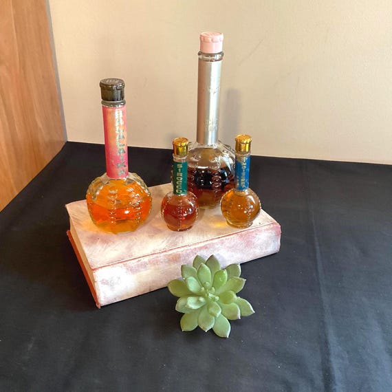 Lucien LeLong Perfume, Vintage Fragrance in Hobnail Bottle, Bathroom Vanity Decor,  Gift for Collector or Mother