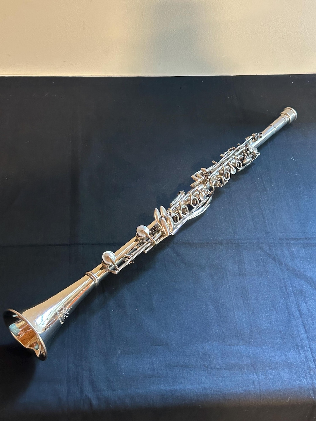 Vintage Buckingham Silver Clarinet: English Metal Jazz Relic