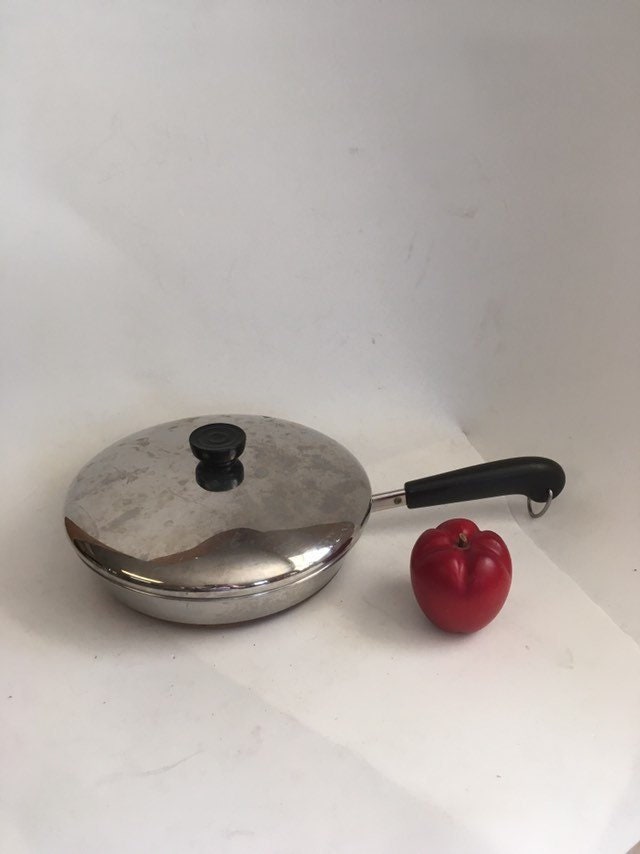 新品未開封Revere Ware ヴィンテージ ステンレス鍋 銅底 蓋付 セット