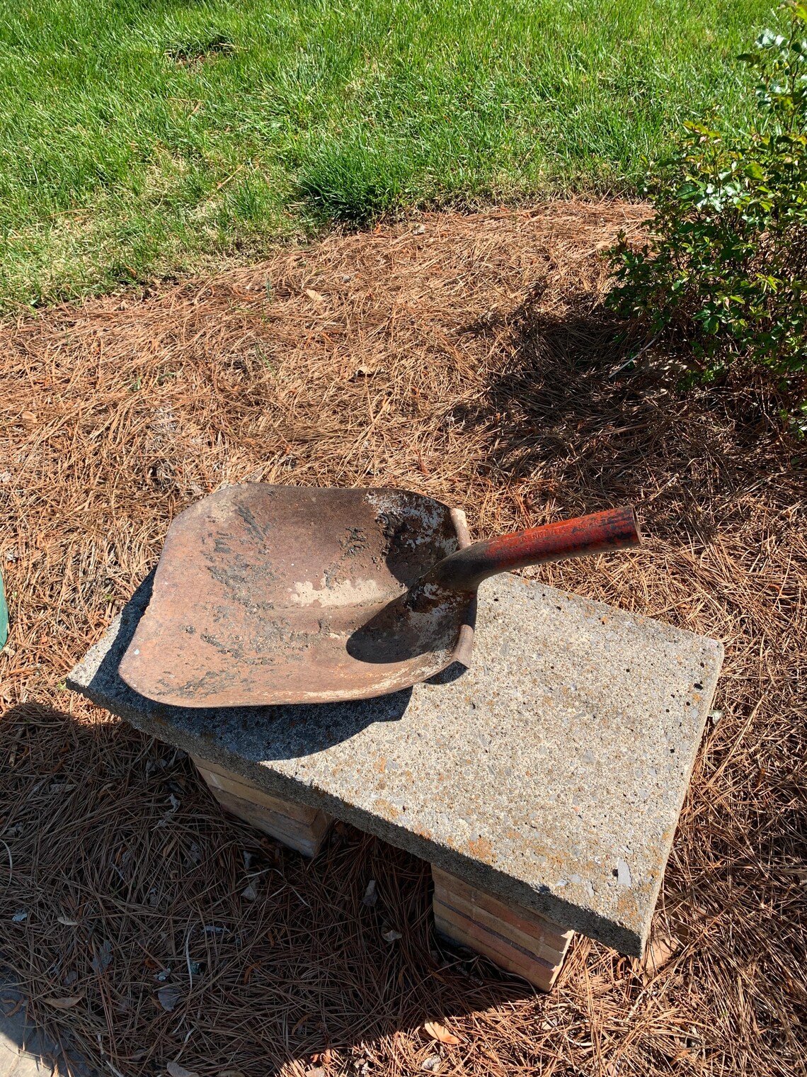 Rusty Corn Shovel Vintage Farm Tool Rustic Tool Collectible Etsy