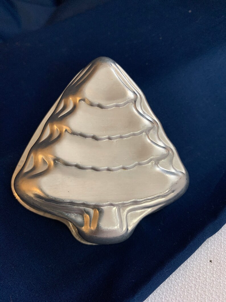 Vintage Mini Mold Christmas Tree Jello Mold Set of 4 Salad Etsy