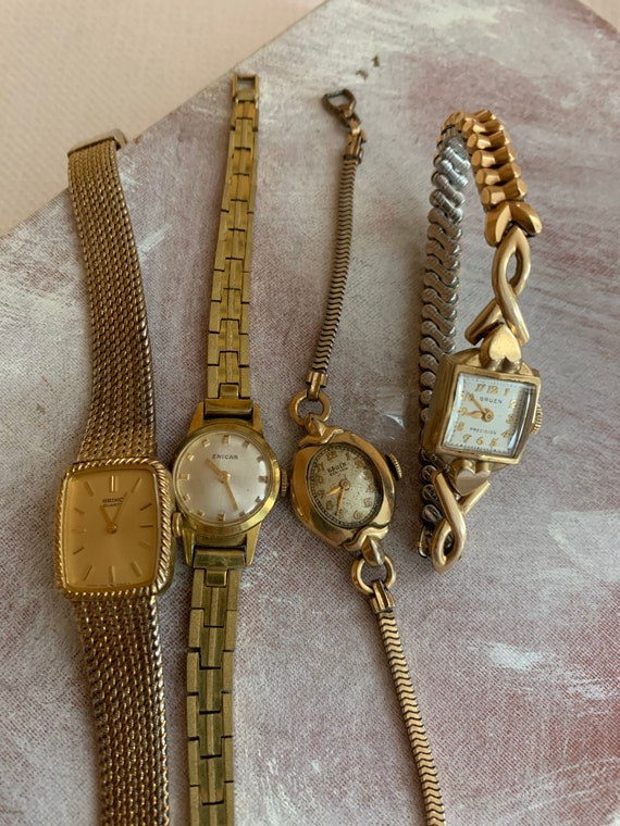 Vintage Watch Bundle, Destash Bulk Wrist Watch Lot
