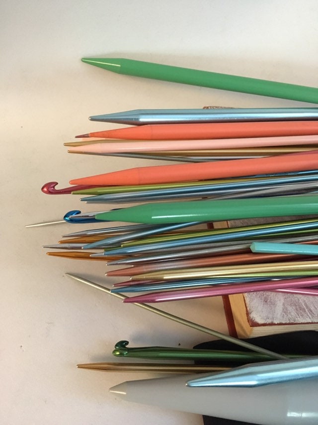 Knitting Needle Lot Bulk Knitting Needles Assorted Sizes and Etsy