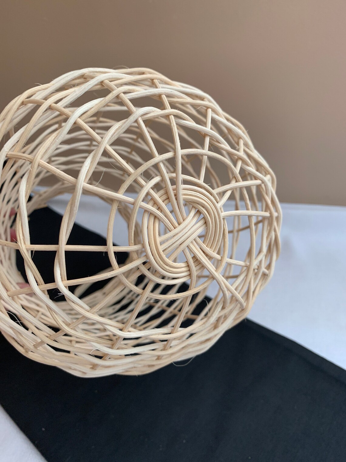 Hanging Onion Basket Large Natural Basket for Onions Fruit Etsy