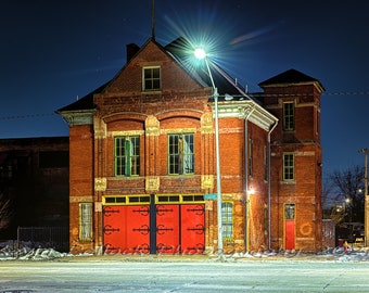 Detroit Fire Department's Oldest Firehouse