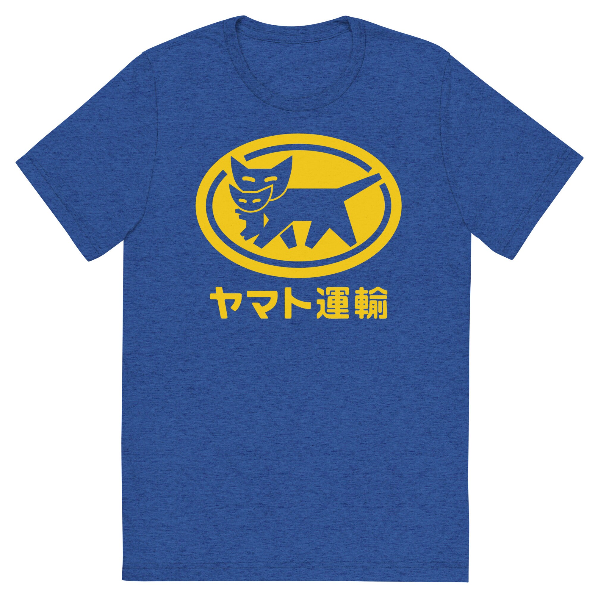 YAMATO Transport Logo Mama Cat and Baby Kitten Japan Short Sleeve