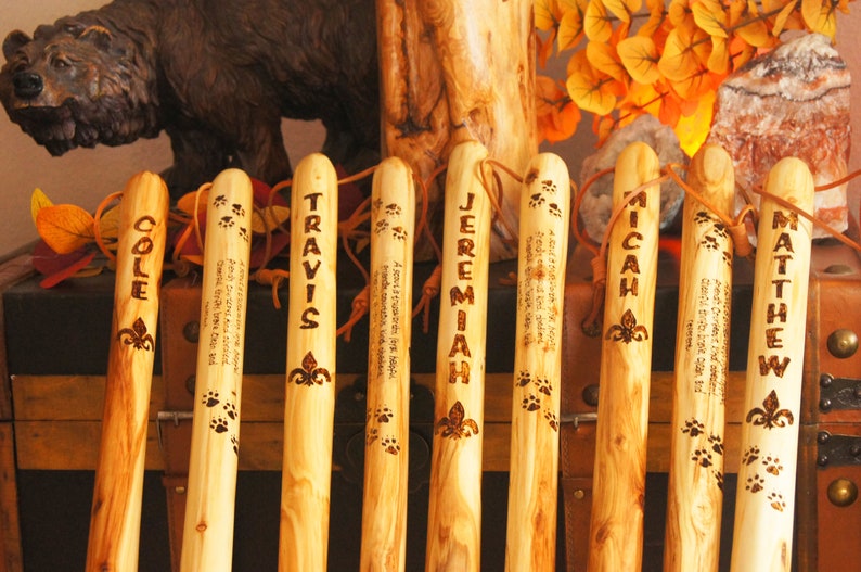 Boy Scout Stick/ Boy Scout Staff/ Boy Scout Walking Stick/ Boy Etsy