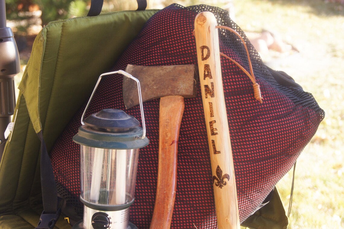 Boy Scout Stick/ Boy Scout Staff/ Boy Scout Walking Stick/ Boy Etsy