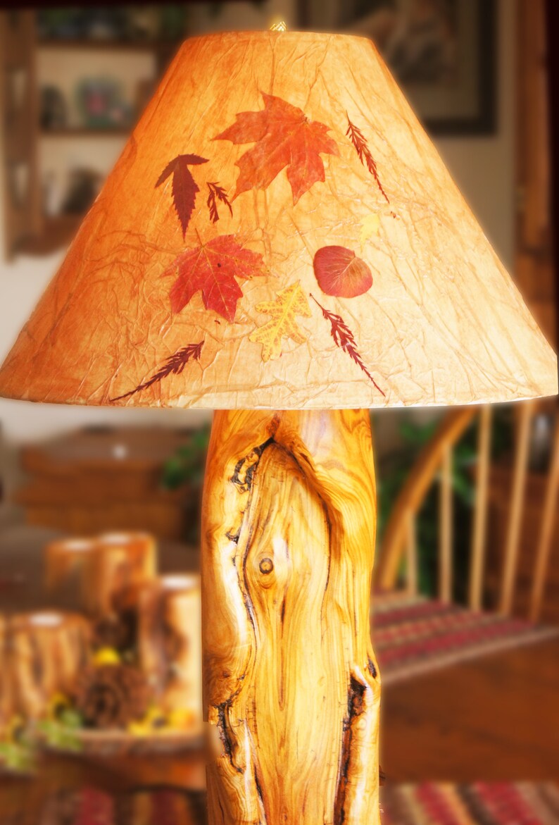 Large Log Lamp/Rustic Lamp/Aspen Lamp/Cabin Lamp/Living Room | Etsy