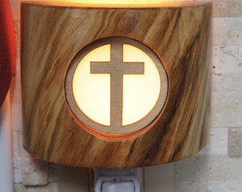 Cross Night Light, Night Light, Christian Gift, Pastor Gift, Religious Gift,