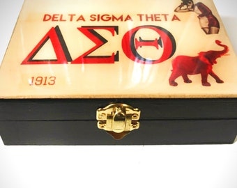 Delta Sigma , DST sorority, college gifts, graduation gift, dorm room decor, keepsake box, graduation, hbcu, Delta Sigma gift