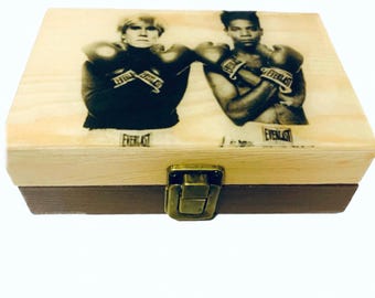 Basquiat, Warhol, keepsake box, Jean Michel basquiat, Pop Art, Andy Warhol picture, trendy,Unique gift, Artist, jewelry Box, birthday Gift,