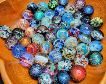 Borosilicate Marbles | Handmade Lampwork Glass | Multiple Options Available