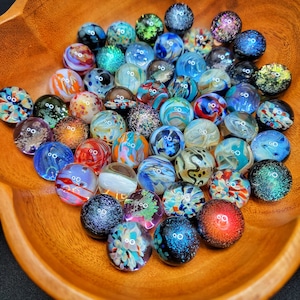 Borosilicate Marbles | Handmade Lampwork Glass | Multiple Options Available