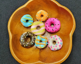 Doughnut Marble Stand | Polymer Clay | Multiple Options Available