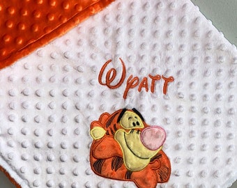 tigger baby blanket
