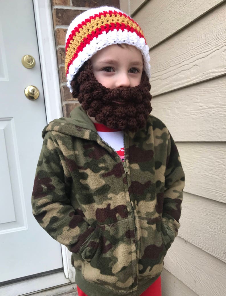baby beard hat