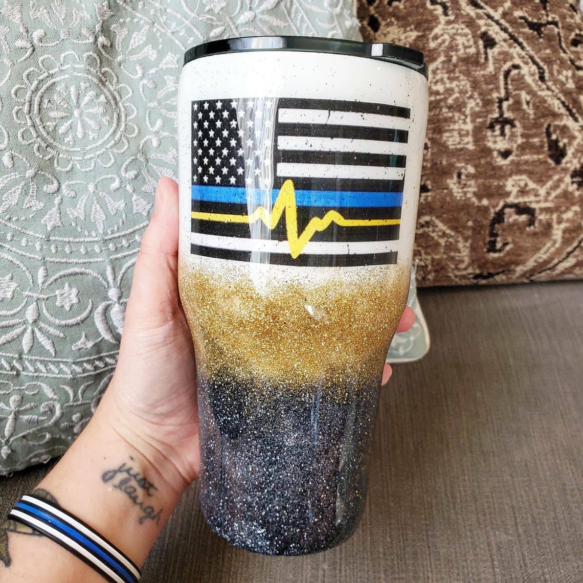 Dispatch Tumbler Dispatch Cup Dispatcher Glitter cup Etsy