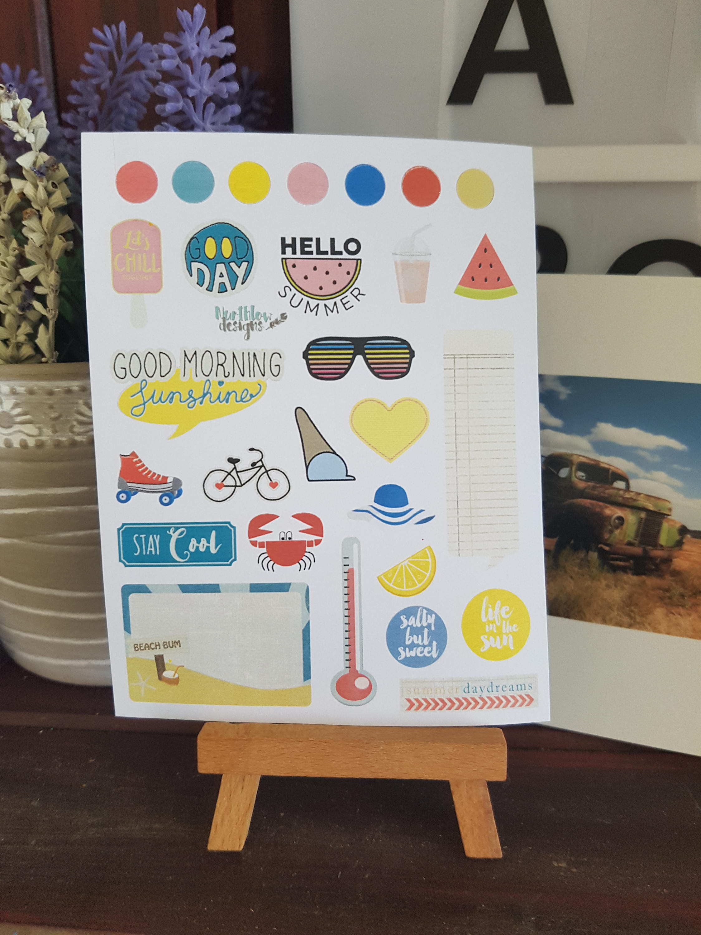 Etc Mama || Clear Planner Stickers Kikki K Cute Stickers for Erin ...