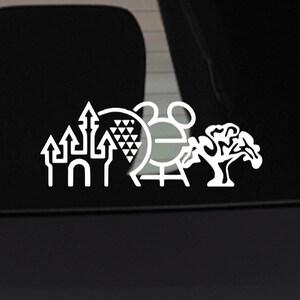 Disney world car decals deals