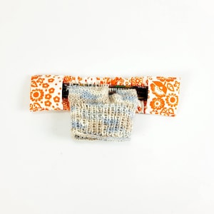 15 cm / 6 inch needle play bag, needle play holder, DPN Holder, needlecosy, needlecosie needle play garage