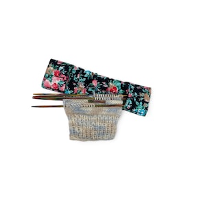 DPN bag for 15 cm needles, DPN holder, needle garage, needlecosy, needlecosy