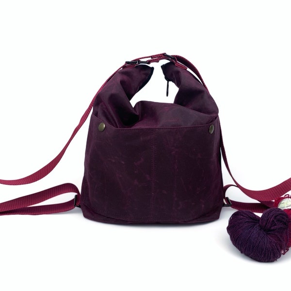 Projektbag, Rucksacktasche, Rucksack , Handmade, Oilskinbag, Business Bag , Backpack, Handtasche