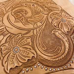 Leather Tooling Bouquet Wrap Pattern - Etsy