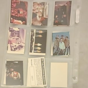 Vintage 1974-87 Star Trek Rodenberry-prima 16-CARD promoset #2117 NM/MT