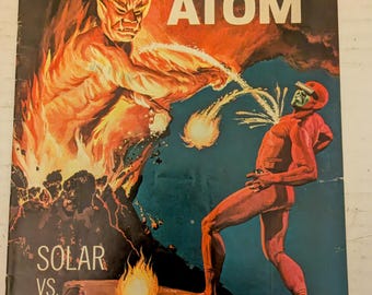 Doktor Solar Mann des Atoms #17 Bemalte Cover Art Gold Key Comics 1966 FN