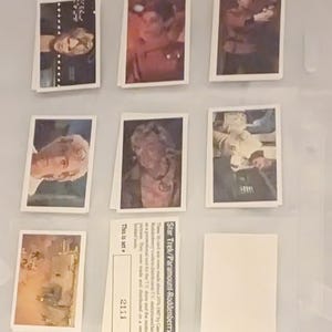 Vintage 1974-87 Star Trek Rodenberry-prima 16-CARD promoset #2111 MT/MT