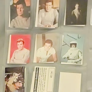 Vintage 1974-87 Star Trek Rodenberry-prima 16-CARD promoset #2114 NM/MT
