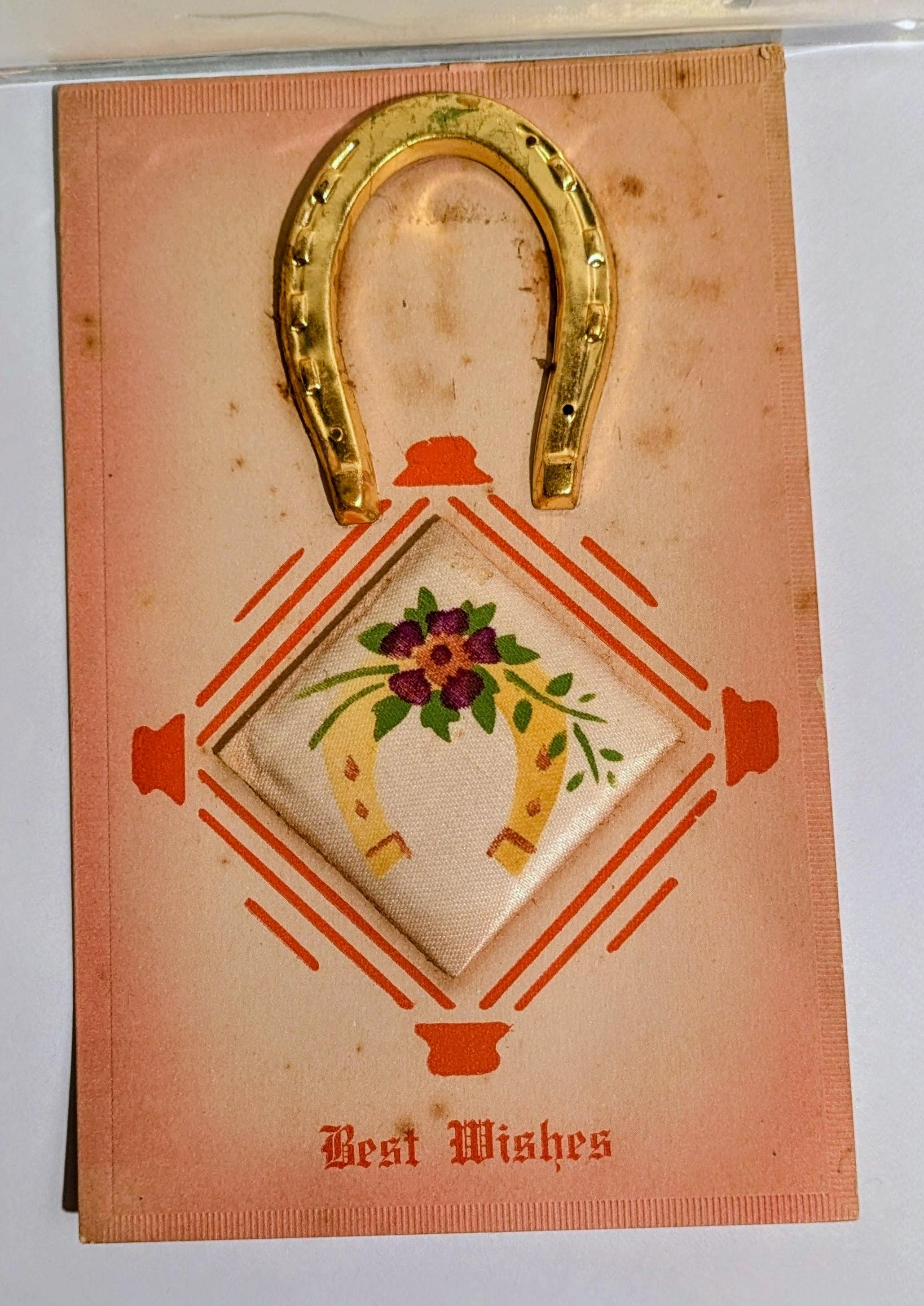 Antique birthday wishes postcard - Etsy 日本