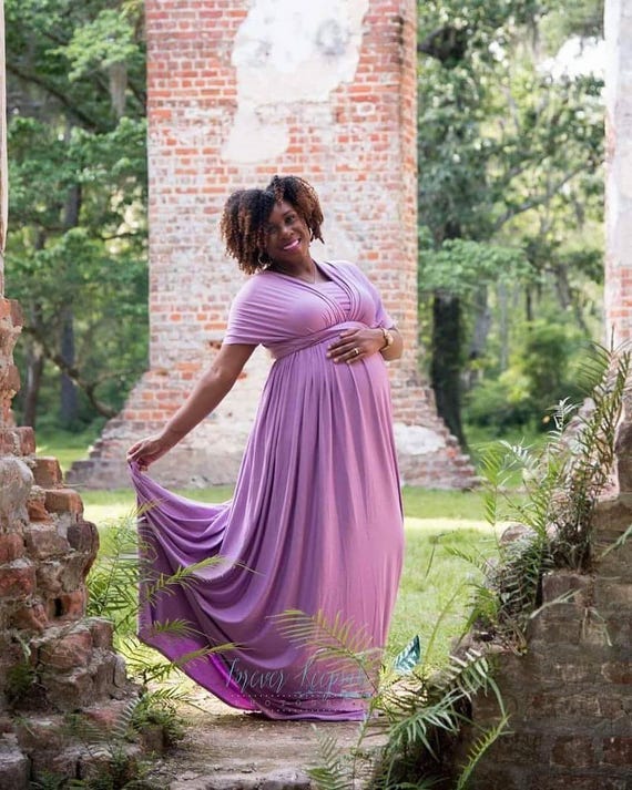 Purple Plus Size Maternity Dress Shop 