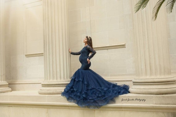 maternity military ball gowns