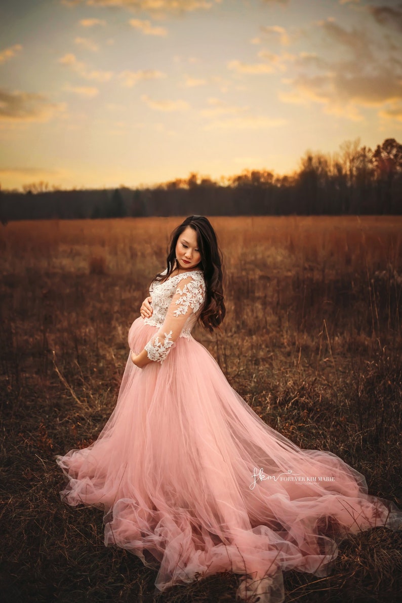 photoshoot in gown